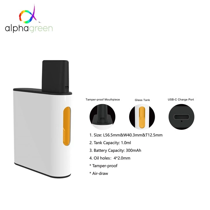 1ml Disposable Square Box Hot Sellling